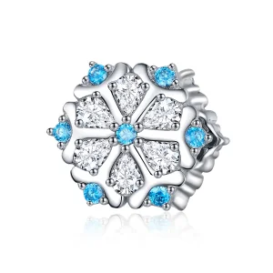 PANDORA típusú hópehely charm - SCC1077 (kép) PANDORA típusú hópehely charm - SCC1077