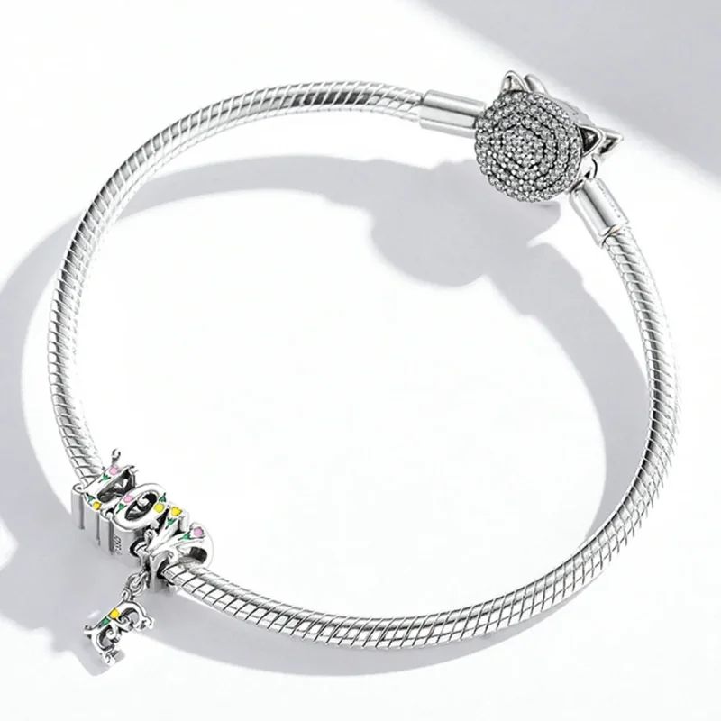 (kép) PANDORA típusú Háromdimenziós betűk Charm - BSC518 - Megtekintés 3