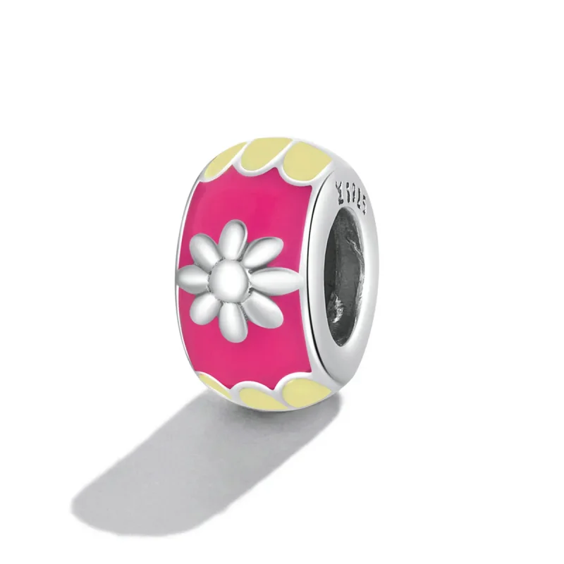 (kép) PANDORA típusú Húsvéti virágok spacer charm - SCC2120 - Megtekintés 2