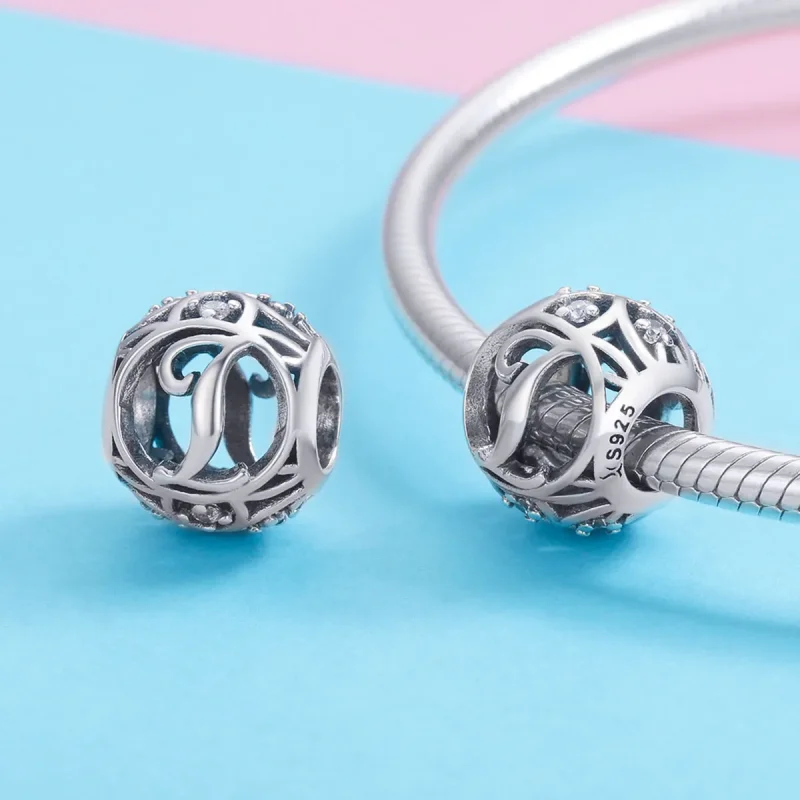 (kép) PANDORA típusú I. levél Charm - SCC738-I - Megtekintés 3
