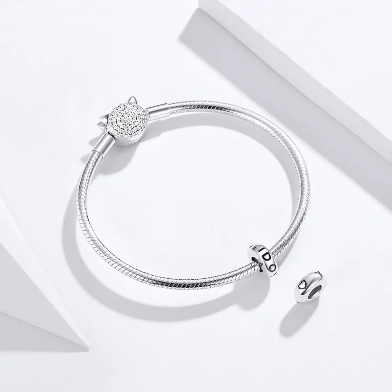 (kép) PANDORA típusú igen spacer charm - SCC1215 - Megtekintés 3