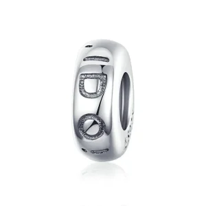 (kép) PANDORA típusú igen spacer charm - SCC1215