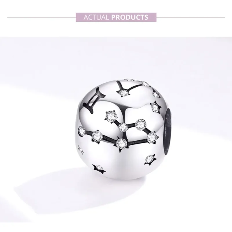 (kép) PANDORA típusú ikrek charm - SCC1218-3 - Megtekintés 2