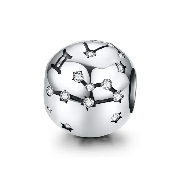 (kép) PANDORA típusú ikrek charm - SCC1218-3