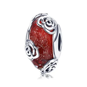 (kép) PANDORA típusú illatos rózsa charm - SCC1030