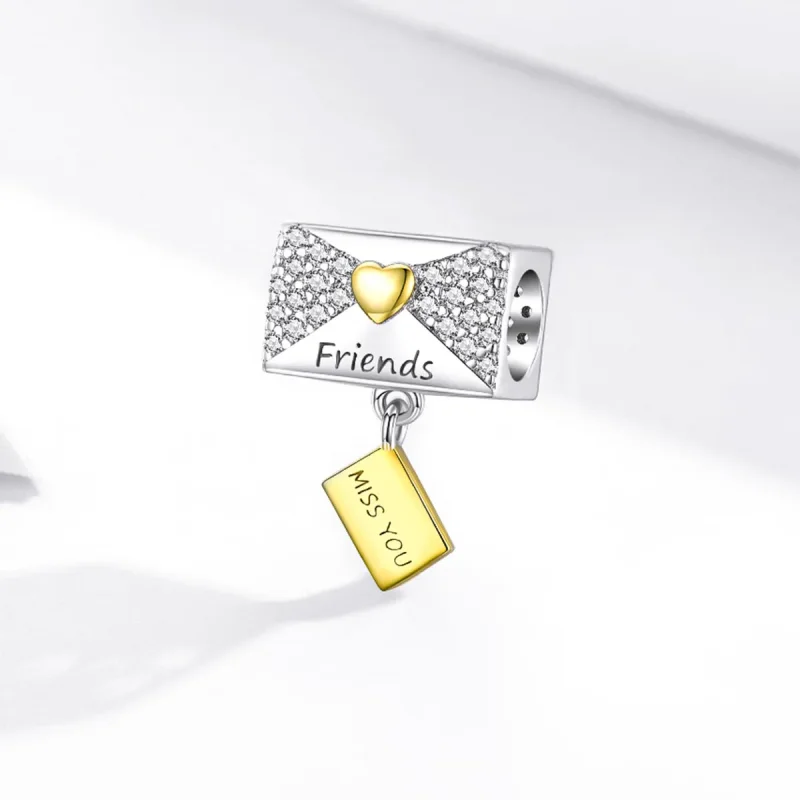 (kép) PANDORA típusú Intimitás - boríték Charm - BSC468 - Megtekintés 2