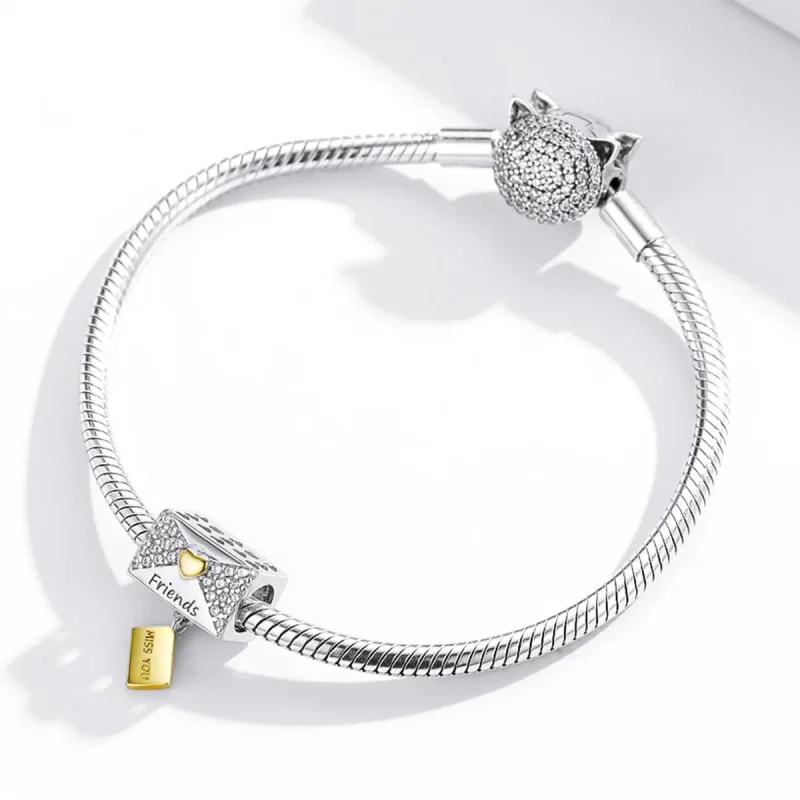 (kép) PANDORA típusú Intimitás - boríték Charm - BSC468 - Megtekintés 3