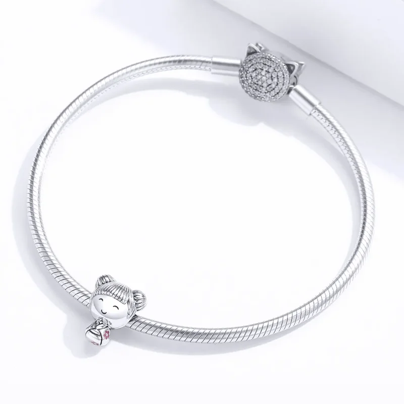 (kép) PANDORA típusú japán doll charm - SCC1455 - Megtekintés 3