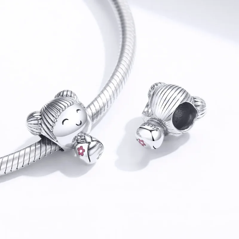 (kép) PANDORA típusú japán doll charm - SCC1455 - Megtekintés 4
