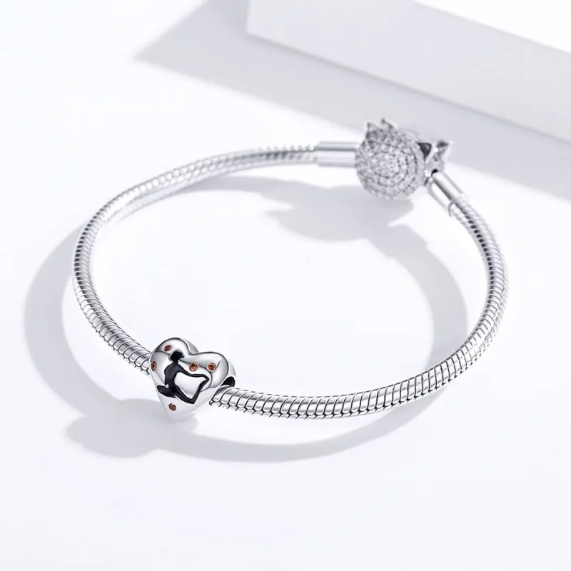 (kép) PANDORA típusú Jóga mozog Charm - SCC1710 - Megtekintés 3
