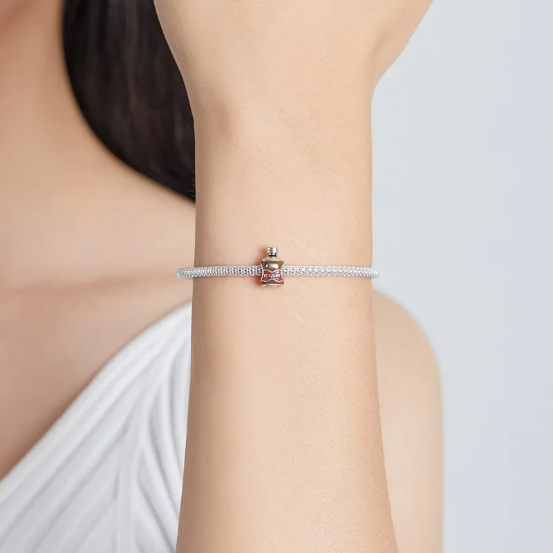 (kép) PANDORA típusú Joghurt palack Charm - SCC1967 - Megtekintés 5