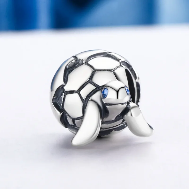 (kép) PANDORA típusú újszülött teknős charm - SCC192 - Megtekintés 3