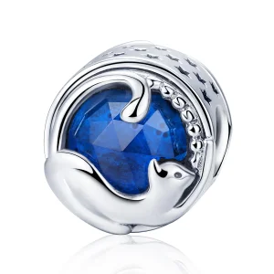 (kép) PANDORA típusú játékos macska charm - SCC708