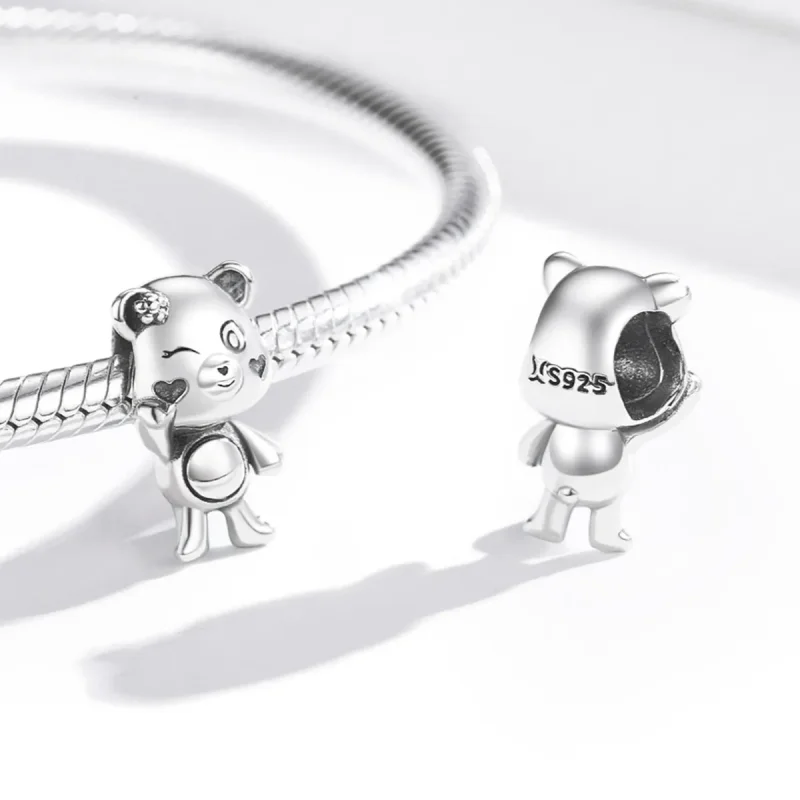 (kép) PANDORA típusú játékos medve charm - SCC1870 - Megtekintés 3