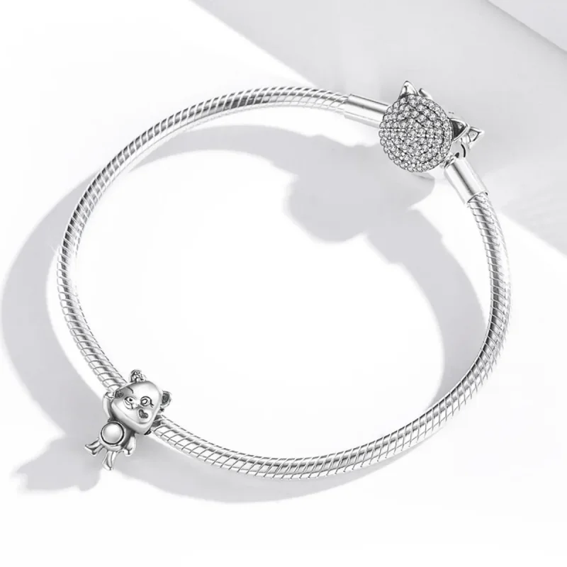 (kép) PANDORA típusú játékos medve charm - SCC1870 - Megtekintés 4