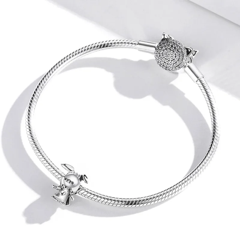 (kép) PANDORA típusú játékos nyúl charm - SCC1867 - Megtekintés 3