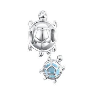 PANDORA típusú Játékos teknős Charm - BSC332 (kép) PANDORA típusú Játékos teknős Charm - BSC332
