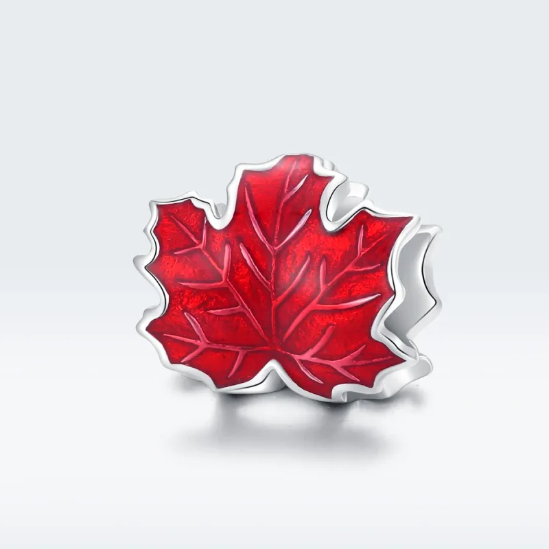 (kép) PANDORA típusú juharfalevél charm - BSC335 - Megtekintés 5