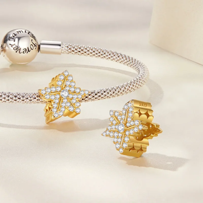 (kép) PANDORA típusú Juharlevél Charm - BSC673 - Megtekintés 4