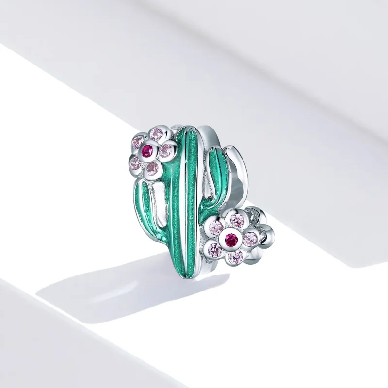 (kép) PANDORA típusú kaktusz charm - BSC261 - Megtekintés 2