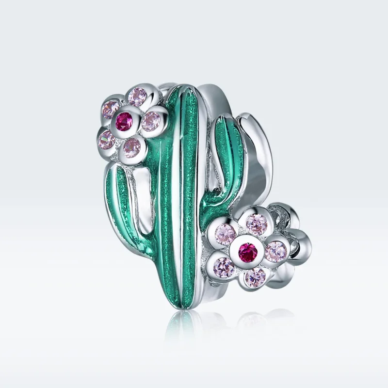 (kép) PANDORA típusú kaktusz charm - BSC261 - Megtekintés 5