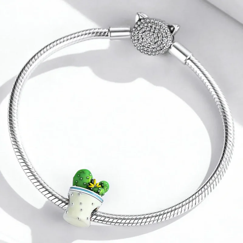 (kép) PANDORA típusú Kaktusz pot Charm - SCC2019 - Megtekintés 3