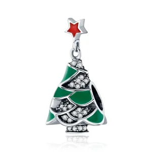(kép) PANDORA típusú Karácsonyfa Charm - SCC307