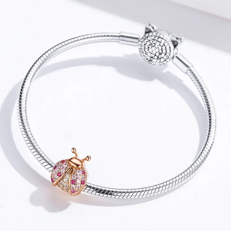 (kép) PANDORA típusú katicabogár charm - SCC1120-C - Megtekintés 4