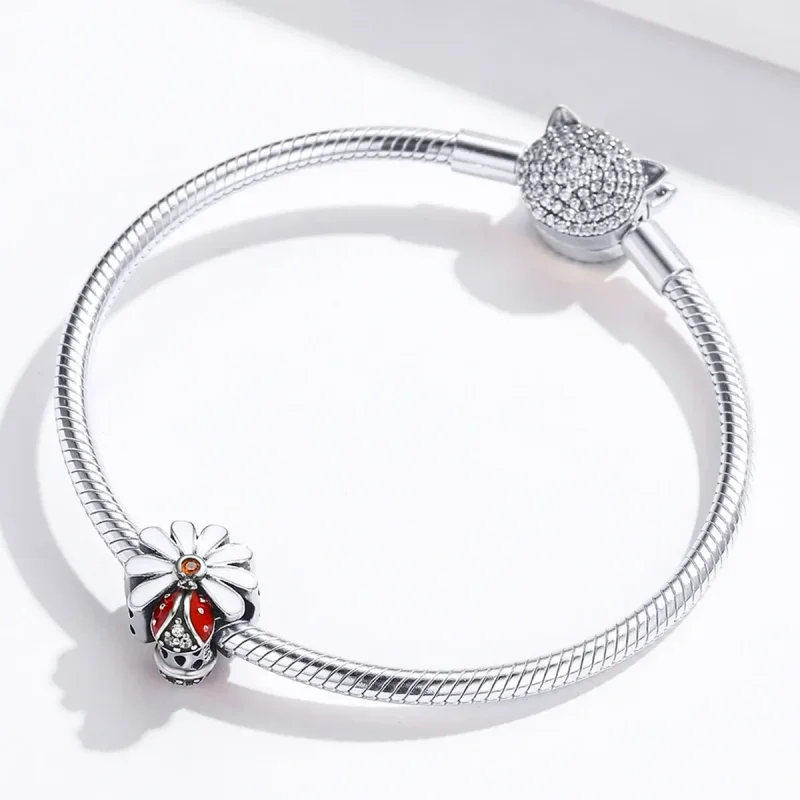 (kép) PANDORA típusú katicabogár charm - SCC1276 - Megtekintés 4