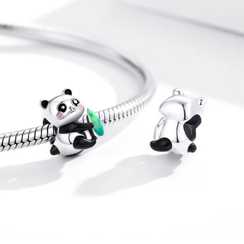 (kép) PANDORA típusú kedves panda kölyök charm - SCC1832 - Megtekintés 4