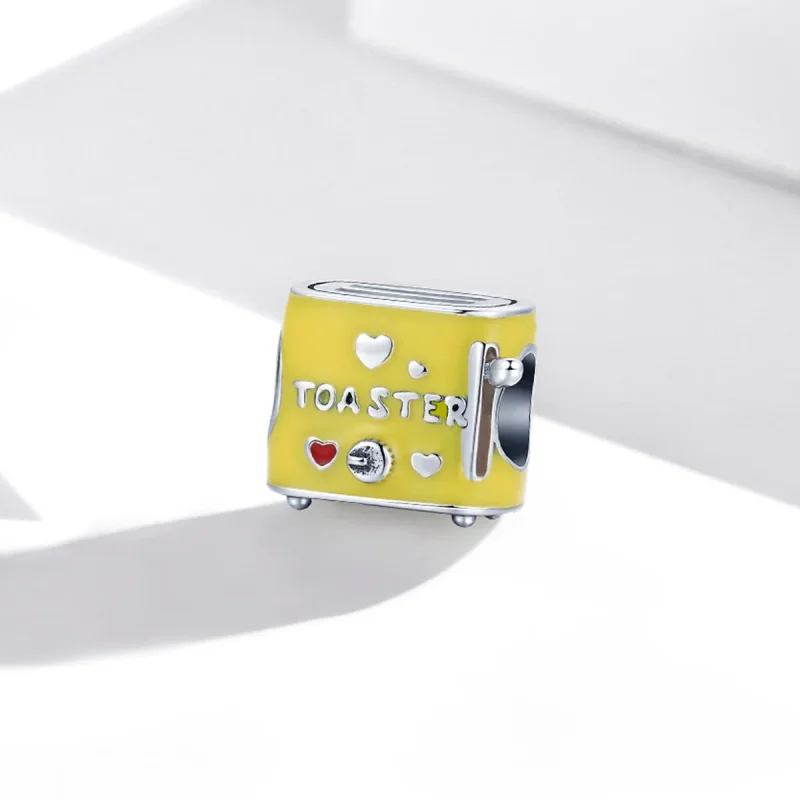 (kép) PANDORA típusú kenyérpirító charm - SCC1863 - Megtekintés 2