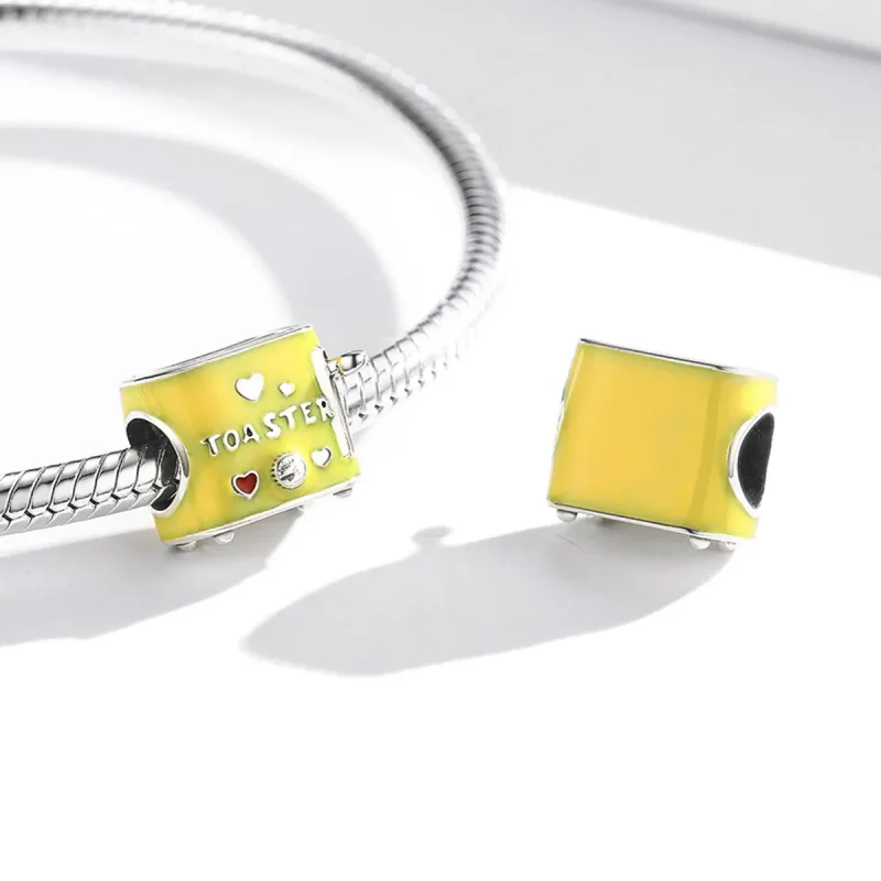 (kép) PANDORA típusú kenyérpirító charm - SCC1863 - Megtekintés 3