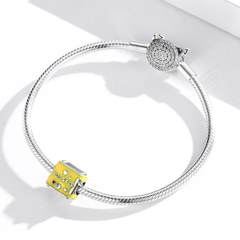 (kép) PANDORA típusú kenyérpirító charm - SCC1863 - Megtekintés 4