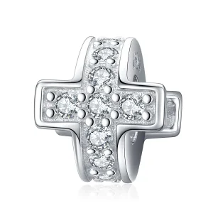 (kép) PANDORA típusú kereszt charm - SCC1292