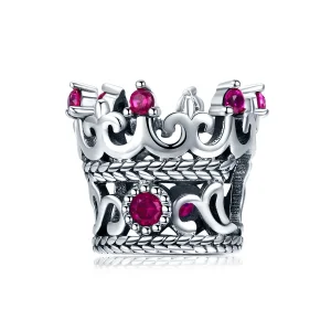 (kép) PANDORA típusú király koronája charm - SCC776