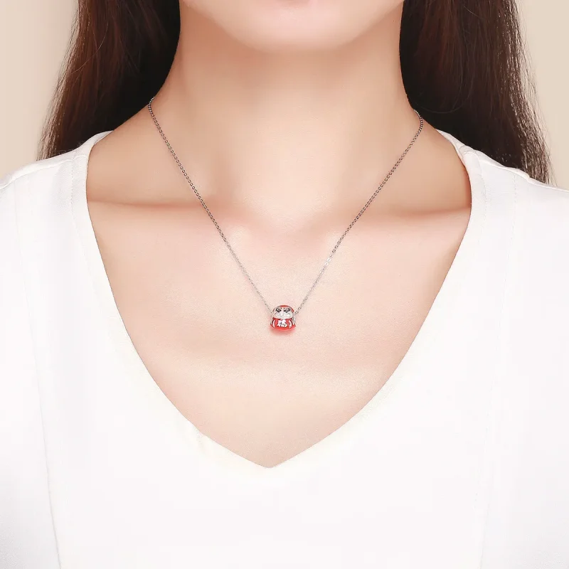 (kép) PANDORA típusú kis daruma charm - SCC1087 - Megtekintés 3