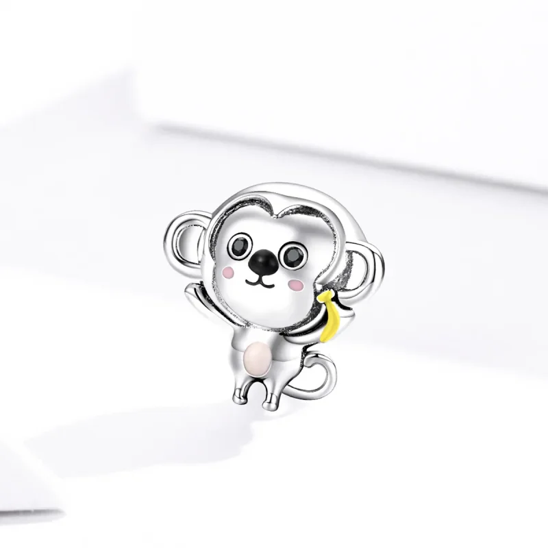 (kép) PANDORA típusú kis majom charm - SCC1575 - Megtekintés 2