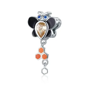 (kép) PANDORA típusú Kis méh Charm - BSC009
