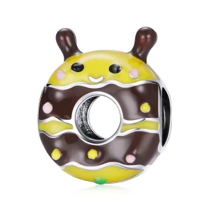 (kép) PANDORA típusú Kis méhfánk Charm - SCC1878