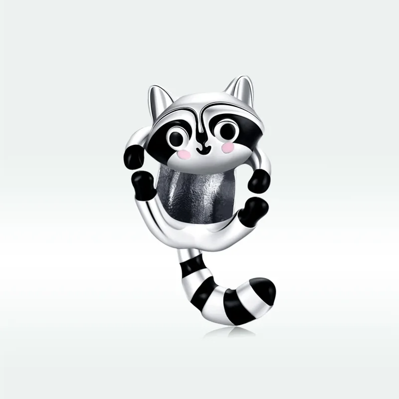 (kép) PANDORA típusú kis mosómedve charm - BSC403 - Megtekintés 5