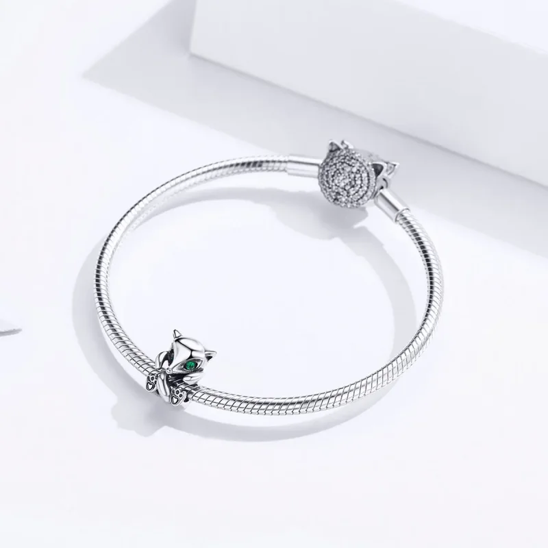 (kép) PANDORA típusú kis róka charm - SCC1290 - Megtekintés 3