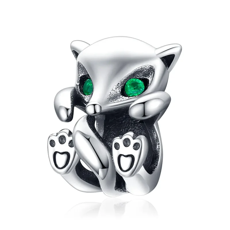 (kép) PANDORA típusú kis róka charm - SCC1290