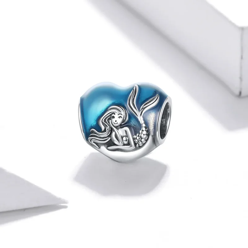 (kép) PANDORA típusú kis sellő álom charm - SCC1801 - Megtekintés 2