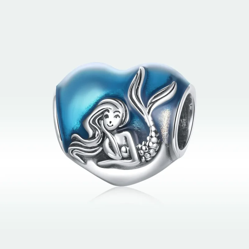 (kép) PANDORA típusú kis sellő álom charm - SCC1801 - Megtekintés 5