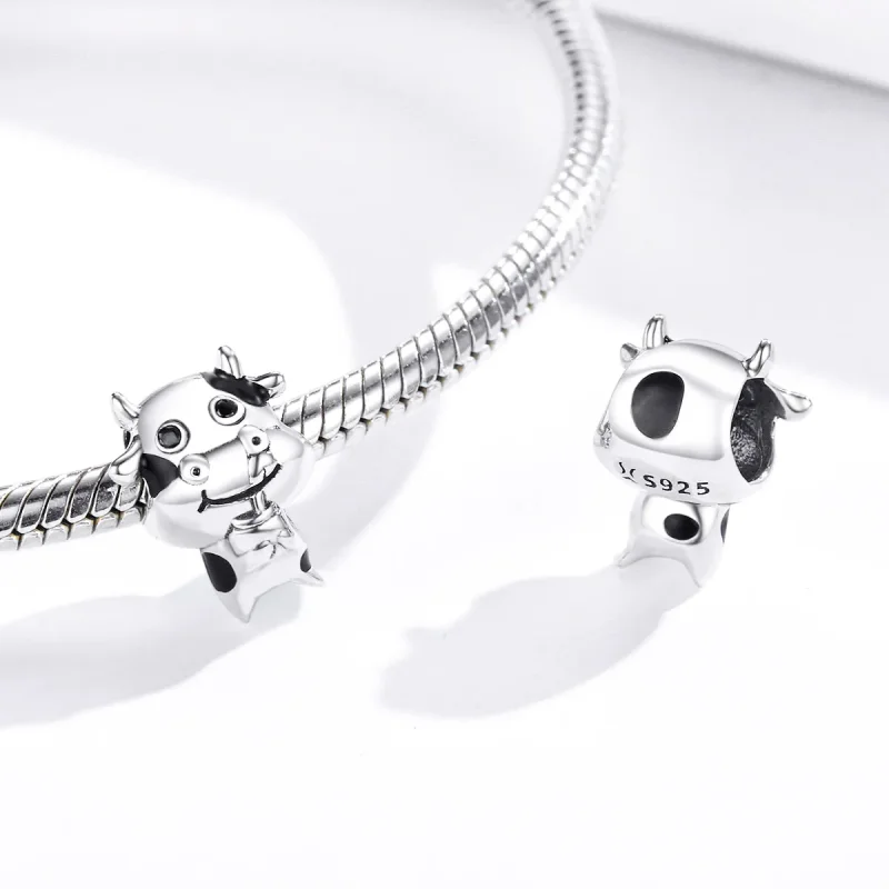 (kép) PANDORA típusú kis tehén charm - SCC1574 - Megtekintés 4
