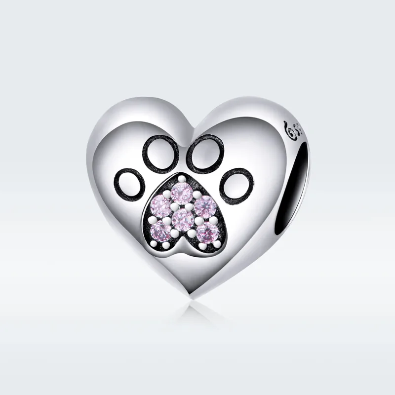 (kép) PANDORA típusú kisállat lábnyomok charm - BSC209 - Megtekintés 4