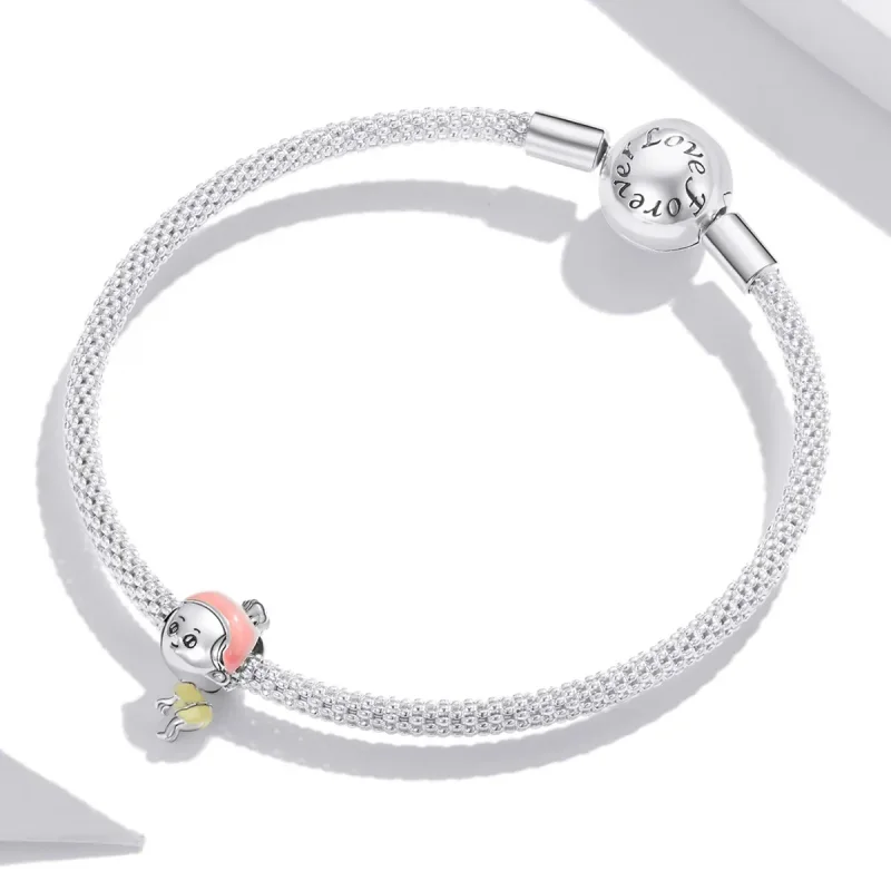 (kép) PANDORA típusú kislány charm - SCC1845 - Megtekintés 3