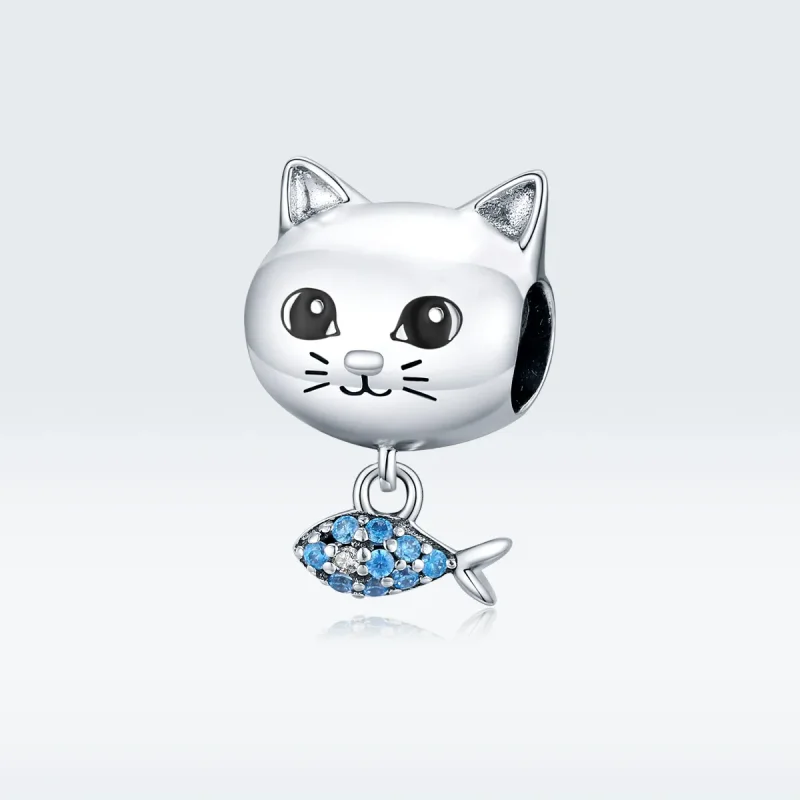 (kép) PANDORA típusú kitty love hal charm - BSC226 - Megtekintés 5