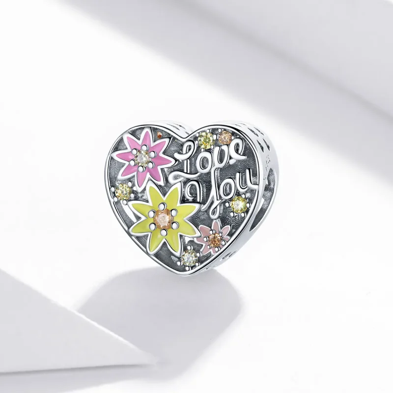 (kép) PANDORA típusú kivirágozni charm - SCC1794 - Megtekintés 2