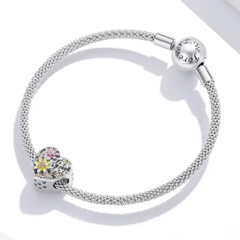 (kép) PANDORA típusú kivirágozni charm - SCC1794 - Megtekintés 3